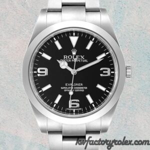 KW Rolex Explorer Replica m214270-0003 39mm Men's Oyster Bracelet Watch